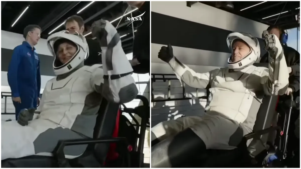 Os astronautas da NASA Butch Wilmore e Sunita Williams finalmente regressaram ao nosso planeta