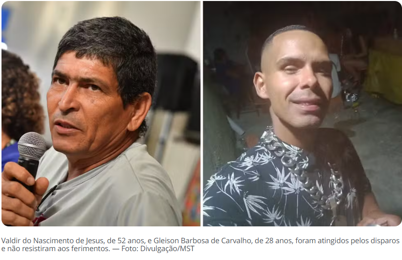 Duas pessoas perderam a vida no ataque