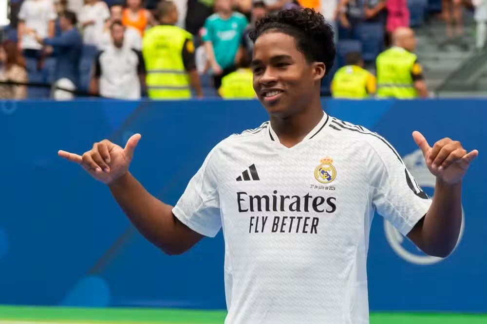 Endrick no Real Madrid