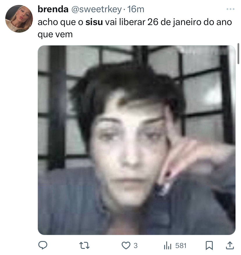 Redes socias contra o atraso do SISU