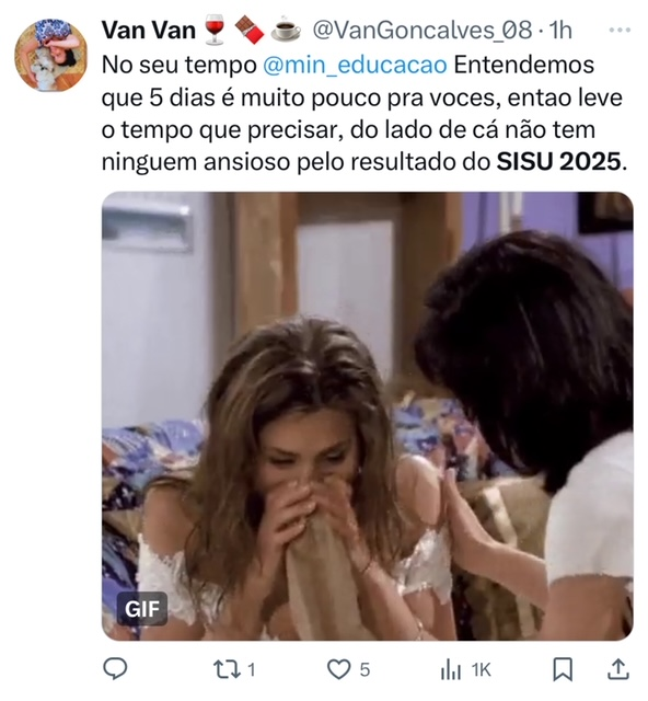 Redes socias contra o atraso do SISU