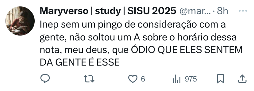 Redes socias contra o atraso do SISU